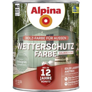 Alpina Wetterschutzfarbe 2,5 l salbeigrün