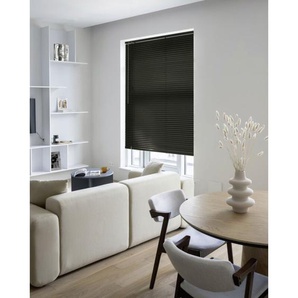 Alu-Jalousie schwarz 140 x 175 cm - Gardinia