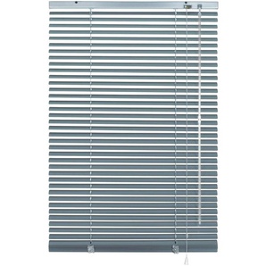 Aluminium-Jalousie 25 mm Silber-Blau