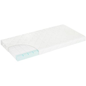 Alvi Babymatratze Traumhimmel Xxxl, Weiß, Textil, 70x140 cm, Made in EU, Oeko-Tex® Standard 100, Bezug abnehmbar/waschbar, optimale Belüftung,