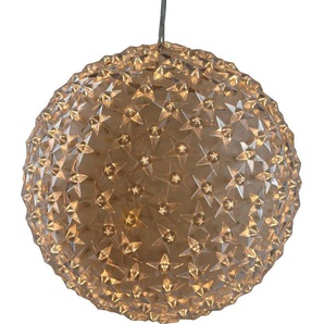 AM Design LED Dekolicht, LED fest integriert, Warmweiß, LED Kugel mit Sternen, Weihnachtsdeko aussen