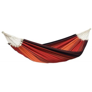 AMAZONAS XXL Hängematte Paradiso Terracotta Tuchhängematte Liegefläche ca. 250 x 175 cm