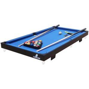 Ambia Garden Billardtisch, Blau, Schwarz, Holz, Kunststoff, 64x12x118 cm, Freizeit, Sport & Fitness, Spieltische