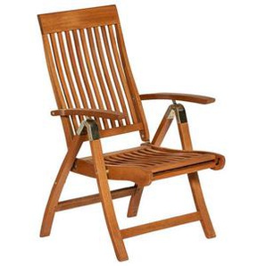 Ambia Garden Gartenklappsessel-Set Comodoro , Grün, Natur , Holz , Eukalyptusholz , Hartholz , Karo , Füllung: Schaumstoff, Polyurethan (Pur) , 49.5x43x48.5 cm , FSC MIX , klappbar , Gartenmöbel, Gartenstühle, Gartenklappstühle