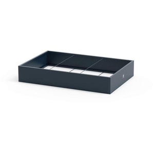 Ambia Garden Hochbeet, Anthrazit, Metall, 375 L, 100x25x150 cm, Gartenzubehör, Hochbeete