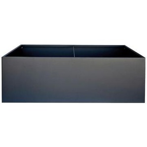 Ambia Garden Hochbeet, Anthrazit, Metall, 750 L, 100x50x150 cm, Gartenzubehör, Hochbeete