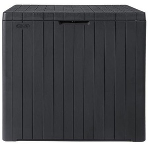 Ambia Garden Kissenbox, Anthrazit, Kunststoff, 58x55x44 cm, Deckel aufklappbar, UV-beständig, Aufbewahrung & Schutzhüllen, Gartenboxen