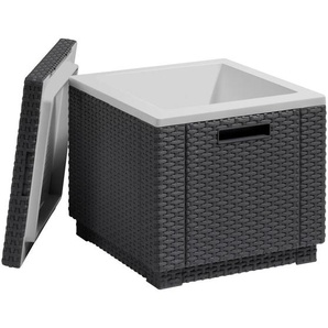 Ambia Garden Kühlbox , Graphit , Kunststoff , 40 L , 42x41x42 cm , Freizeit, Unterwegs, Kühlboxen