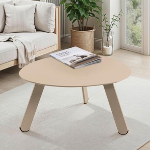 Ambia Garden Loungetisch, Taupe, Metall, organisch, eckig, 55x46x28 cm, gastro- und objekttauglich, Loungemöbel, Loungetische