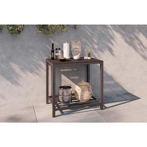 Ambia Garden Outdoorküche, Anthrazit, Metall, Kunststoff, einzeln stellbar, 90x84x61.5 cm, Gartenmöbel, Outdoor-Küchen