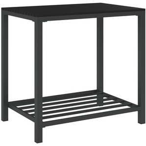 Ambia Garden Outdoorküche, Anthrazit, Metall, Kunststoff, einzeln stellbar, 90x84x61.5 cm, Gartenmöbel, Outdoor-Küchen