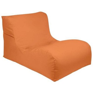 Ambia Garden Outdoorsitzsack , Orange , Kunststoff , Uni , 500 L , Füllung: recyceltes Polystyrol (Eps) , 90x75x120 cm , Outdoor, wasserabweisend, formstabil, frostsicher , Wohnzimmer, Hocker, Sitzsäcke