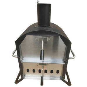 Ambia Garden Pizzaofen Cpo-12363, Schwarz, Metall, 34x31x72 cm, Küchengeräte, Sonstige Küchengeräte