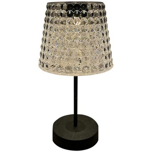 Ambia Garden Solarleuchte Sunce, Schwarz, Transparent, Kunststoff, 24 cm, Lampen & Leuchten, Außenbeleuchtung, Solarleuchten
