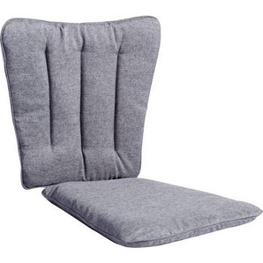 Ambia Garden Stuhlkissen , Dunkelgrau , Textil , Füllung: Komfortschaum , 51x83x4 cm , Wohntextilien, Kissen, Sitzkissen
