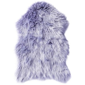 Ambia Home Kunstfell, Blau, Fell, Tierform, 60x90 cm, Bsci, Oeko-Tex® Standard 100, pflegeleicht, Teppiche & Böden, Teppiche, Fellteppiche