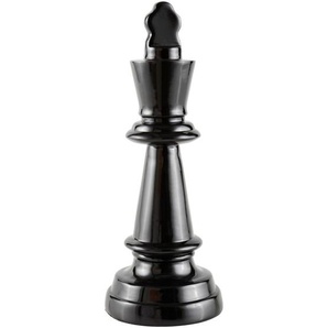 Ambia Home Schachfigur, Schwarz Hochglanz, Kunststoff, Uni, König, 27.5 cm, Bsci, zum Stellen, handgemacht, handgemalt, Dekoration, Skulpturen & Dekoobjekte, Skulpturen