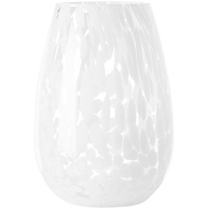 Ambia Home Vase, Klar, Glas, eiförmig, 20 cm, mundgeblasen, zum Stellen, auch für frische Blumen geeignet, Dekoration, Vasen, Glasvasen