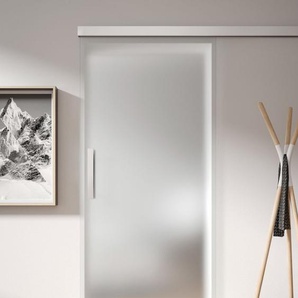 Ambiente Glas-Schiebetür Satinato Dekor 11/01 ESG, satiniertes Glas GLO781220007