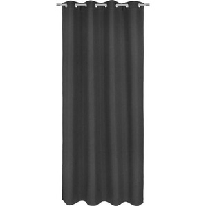 Ambiente Ösenschal Adana , Anthrazit , Textil , Abstraktes , 135 cm , Bsci, Oeko-Tex® Standard 100 , Wohntextilien, Gardinen & Vorhänge, Fertiggardinen, Ösenschals