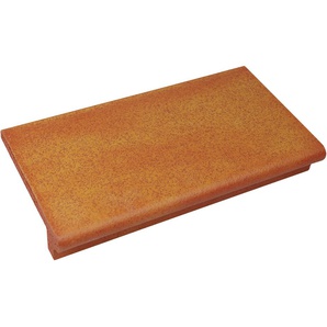 Ammonit Keramik Florentinerschenkel Spaltplatte 24 x 13 x 4 cm herbstfarben GLO776050036