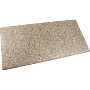 Ammonit Keramik Spaltplatte 24 x 11,5 cm schiefergrau-bunt GLO776056266
