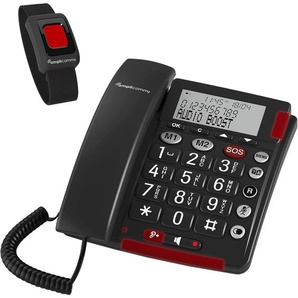 AMPLICOMMS Telefon schnurgebunden BIGTEL 50 Alarm Plus ATLE1424096