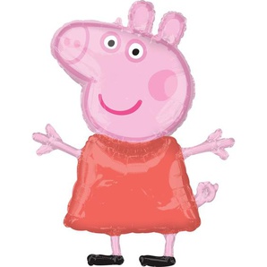 Amscan Folienballon Peppa Pig 81 cm GLO660706435