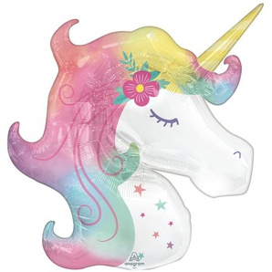 Amscan Folienballon Unicorn 83 x 73 cm GLO660706359