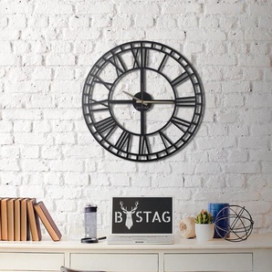 Analoge Wanduhr Decorative XXL 70 cm