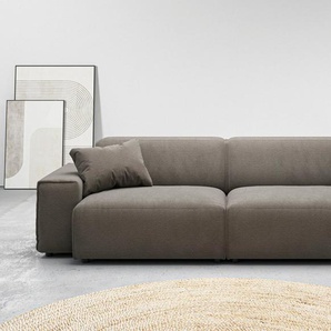 andas Big-Sofa Glimminge auch in Breitcord, Feincord + Easy care-Bezug, besondere Kedernähte Zierkissen