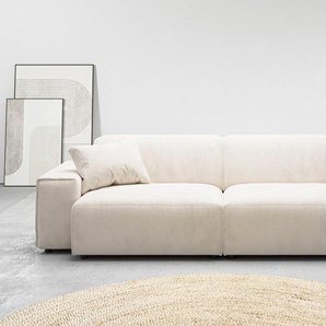 andas Big-Sofa Glimminge auch in Breitcord, Feincord + Easy care-Bezug, besondere Kedernähte Zierkissen