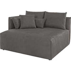 andas mane Nöre, kurzes Lounge-Modul - zum Zusammenstellen, Breite 138 cm, Tiefe 128 cm