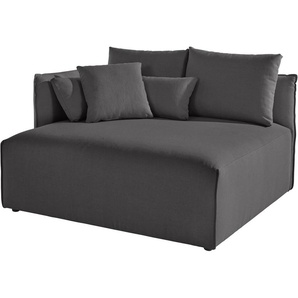 andas mane Nöre, kurzes Lounge-Modul - zum Zusammenstellen, Breite 138 cm, Tiefe 128 cm