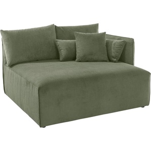 andas mane Nöre, kurzes Lounge-Modul - zum Zusammenstellen, Breite 138 cm, Tiefe 128 cm