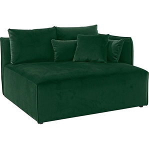 andas mane Nöre, kurzes Lounge-Modul - zum Zusammenstellen, Breite 138 cm, Tiefe 128 cm