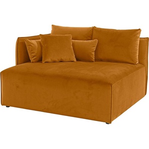 andas mane Nöre, kurzes Lounge-Modul - zum Zusammenstellen, Breite 138 cm, Tiefe 128 cm