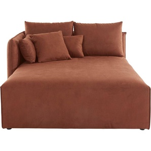 andas mane Nöre, Lounge-Modul - zum eigenen Zusammenstellen, Breite 138cm, Tiefe 168cm
