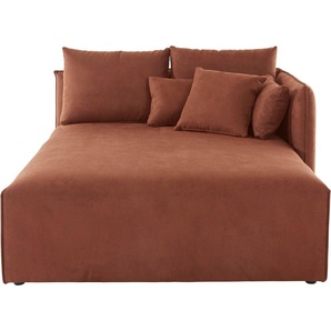 andas mane Nöre, Lounge-Modul - zum eigenen Zusammenstellen, Breite 138cm, Tiefe 168cm