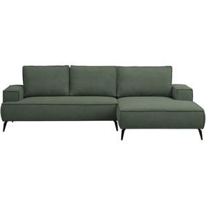 andas Sitzgruppe TVINNU, Polsterecke L-Form, Schlaffunktion, mit Hocker, (Set, 2-tlg), stellbar zum Schlafsofa (Krokodilverbinder)