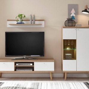 andas Wohnwand Merle, (Set, 3-St), mit besonderer Rahmenoptik, aus der freundin Home Collection