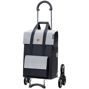 Einkaufstrolley ANDERSEN Scala Sh. Milla Einkaufskörbe blau Einkaufstrolleys (Treppensteiger), Tragkraft 40 kg, 54 Liter