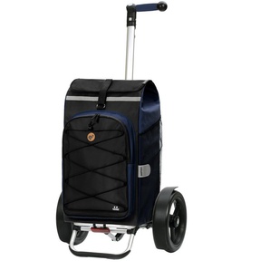 Einkaufstrolley ANDERSEN Tura Shopper Fado, MADE IN GERMANY Einkaufskörbe blau Einkaufstrolleys Einkaufskörbe