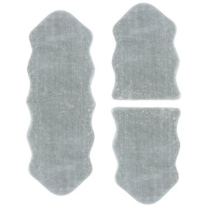 Andiamo Bettumrandung Bettvorleger Lamm Fellimitat, Höhe 20 mm, (3-tlg), Kunstfell, sehr weicher Flor, waschbar, Bettvorleger, Läufer-Set