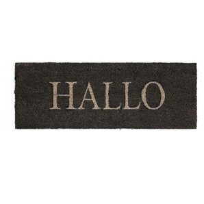 Andiamo Fußmatte Hallo Kokos grau, 26 x 75 cm GLO795851677