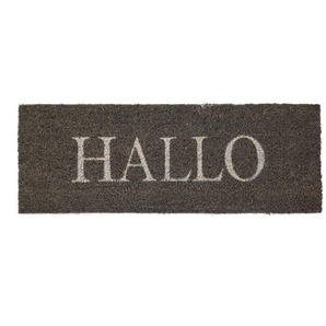 Andiamo Fußmatte Hallo Kokos schlamm, 26 x 75 cm GLO795851675