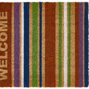 Andiamo Fußmatte Kokos Welcome 40 x 60 cm Stripes GLO795852037