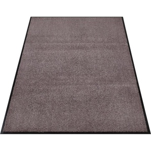 Andiamo Fußmatte Super Wash & Clean, Made in Belgium, rechteckig, Höhe: 7 mm, Schmutzfangmatte, Uni Farben, rutschhemmend, waschbar