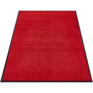 Andiamo Fußmatte Super Wash & Clean, Made in Belgium, rechteckig, Höhe: 7 mm, Schmutzfangmatte, Uni Farben, rutschhemmend, waschbar