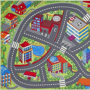 Andiamo Kinderteppich Straßenteppich 100 x 150 cm GLO795800224